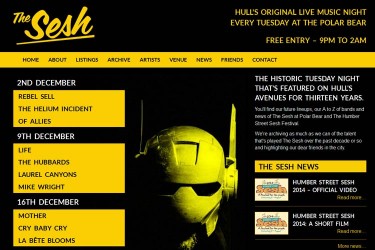 The Sesh website is launched